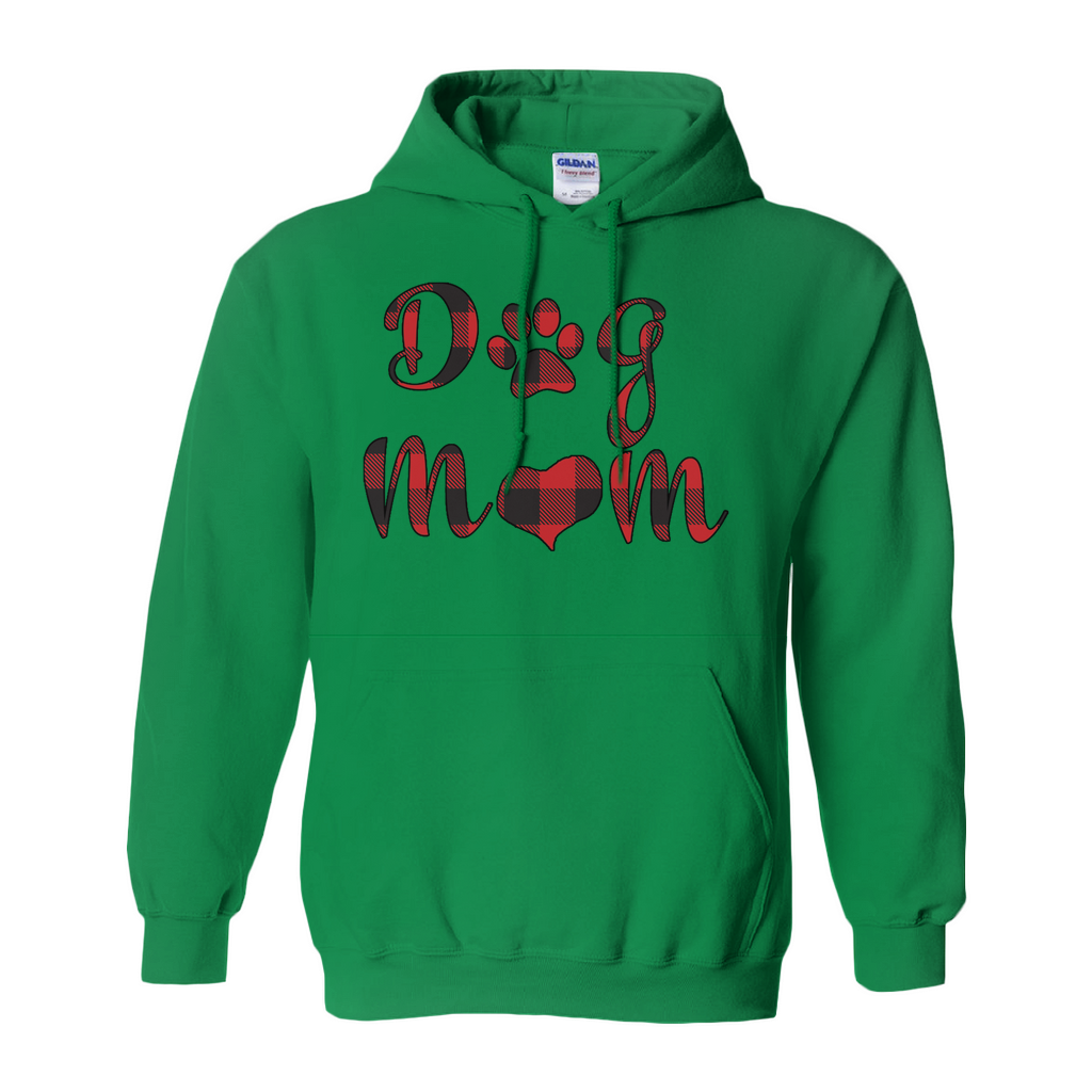 Dog Mom Buffalo Hoodies