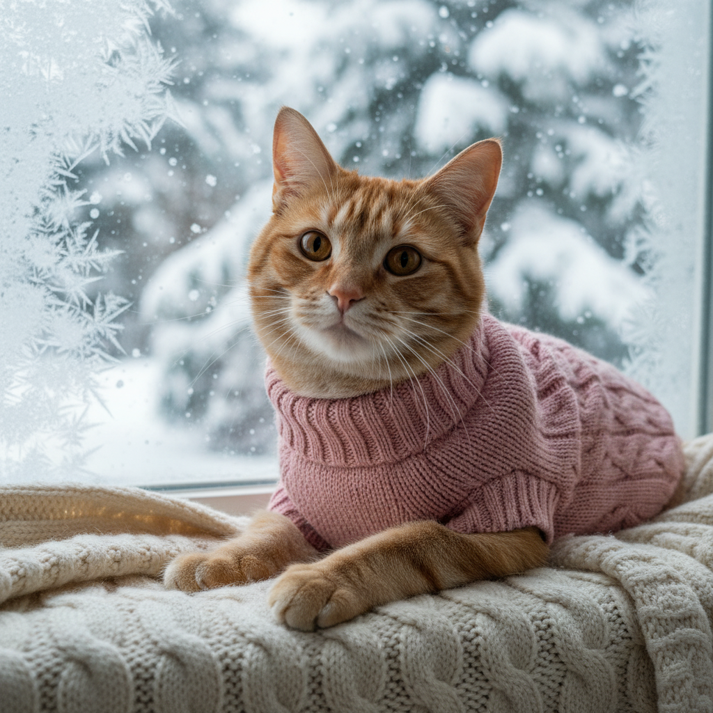 Dog & Cat Knit Sweater