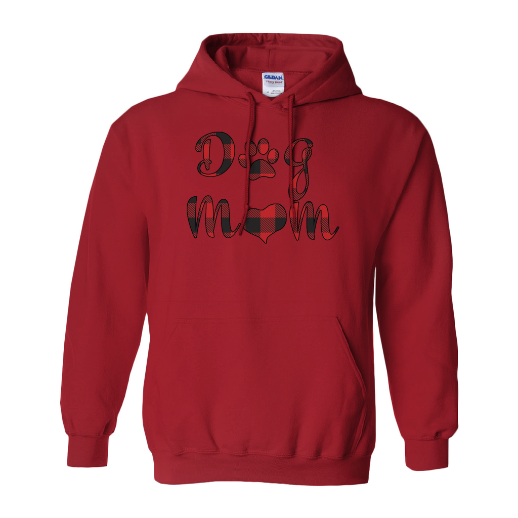 Dog Mom Buffalo Hoodies
