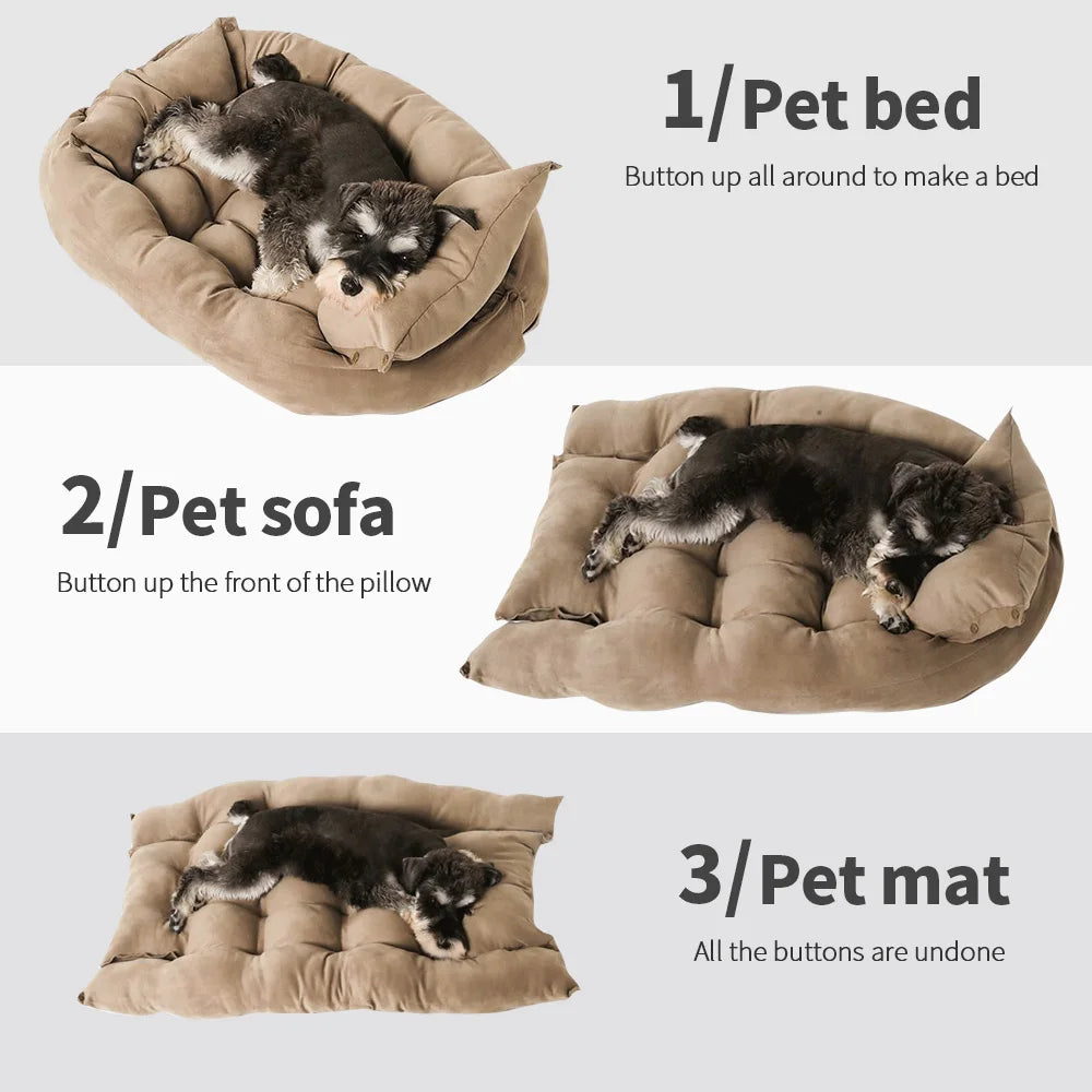 3-in-1 Multi Dog & Cat Bed