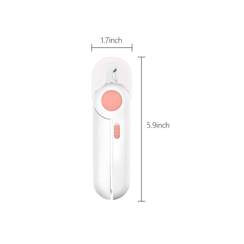 Pet Nail Clippers LED Light