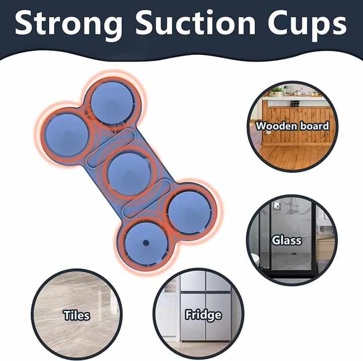 NNEDSZ Orange Silicone Pet Licking Mat Slow Feeder Pad with Strong Suction and Foldable Design, Heat Resistant -40°C to 240°C, for Dogs and Cats-2