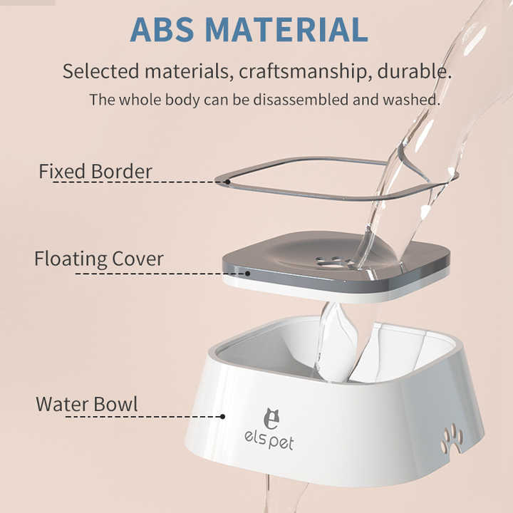 Anti-Spill Pet Water Bowl
