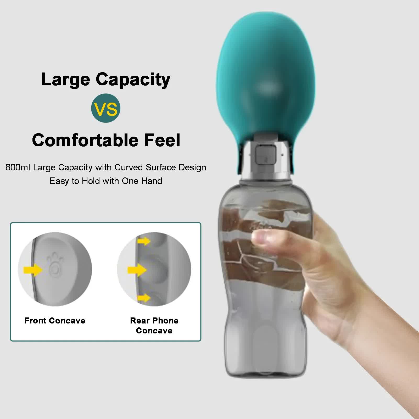 Foldable Pet Water Bottle