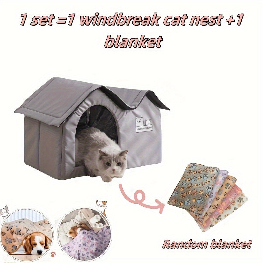 Cat & Dog Bed House