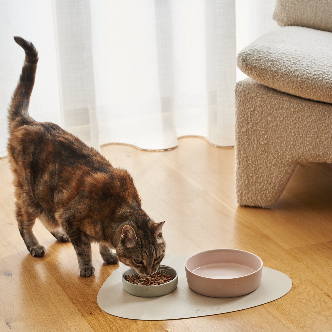 Cerami Cat Bowls