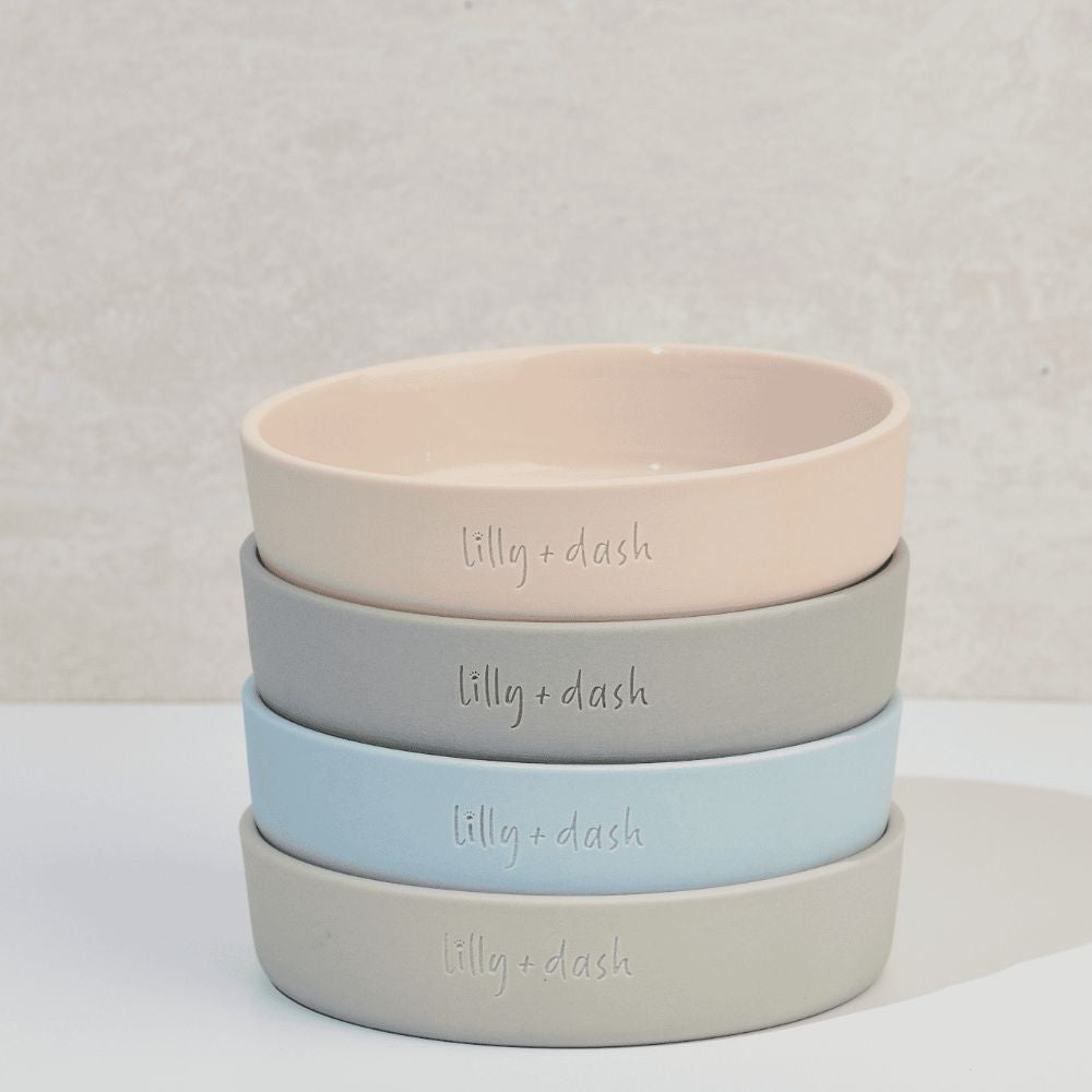 Cerami Cat Bowls