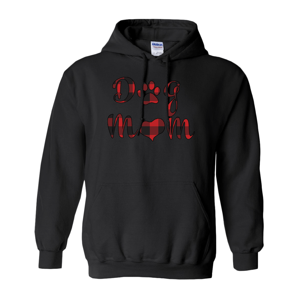 Dog Mom Buffalo Hoodies