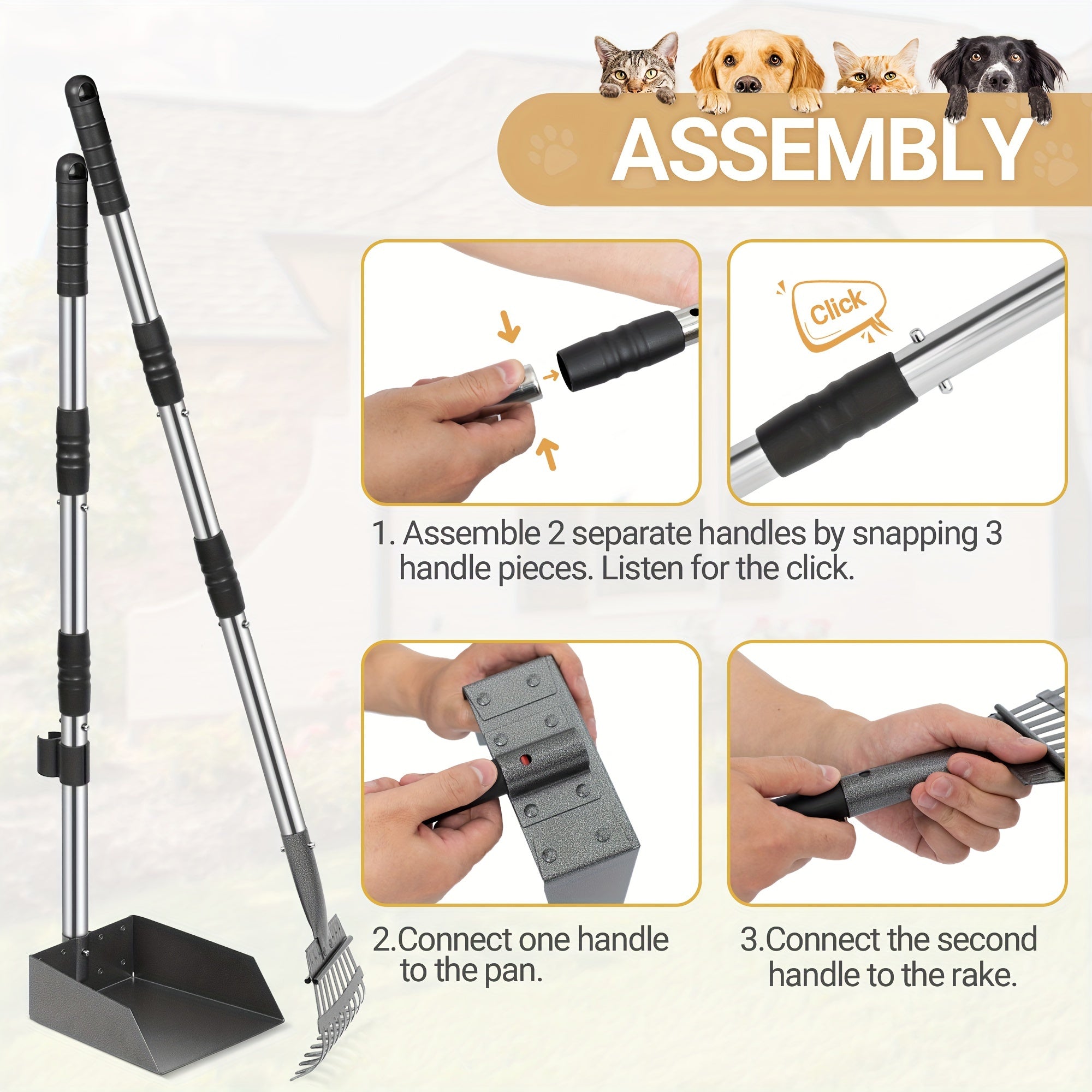 Dog Pooper Scooper Set