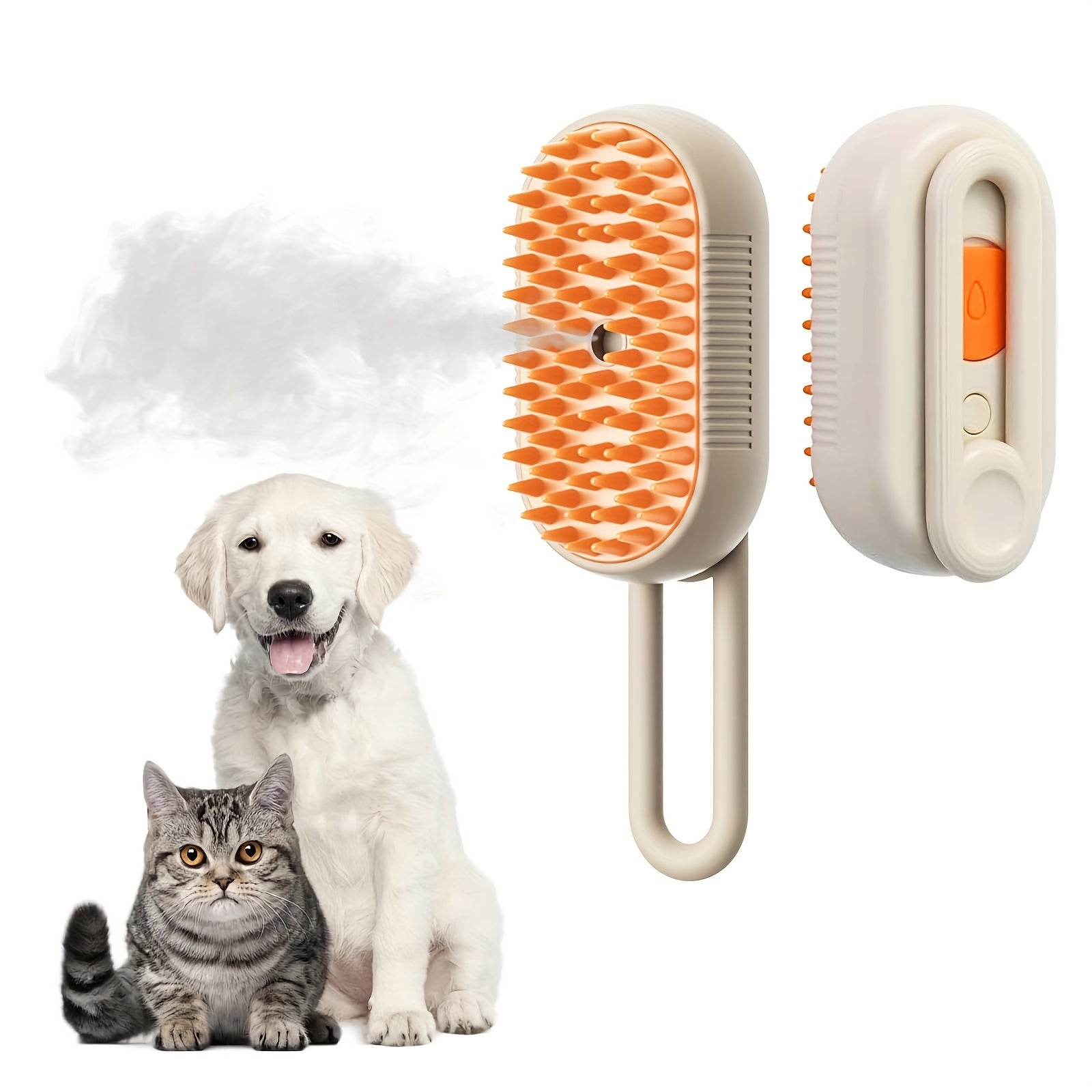 3-in-1 Steam Pet Brush